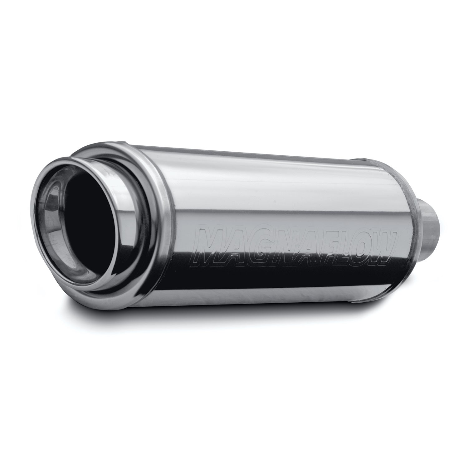 Muffler W/Tip Mag SS 14X5X5-2.25/4. Magnaflow Demper