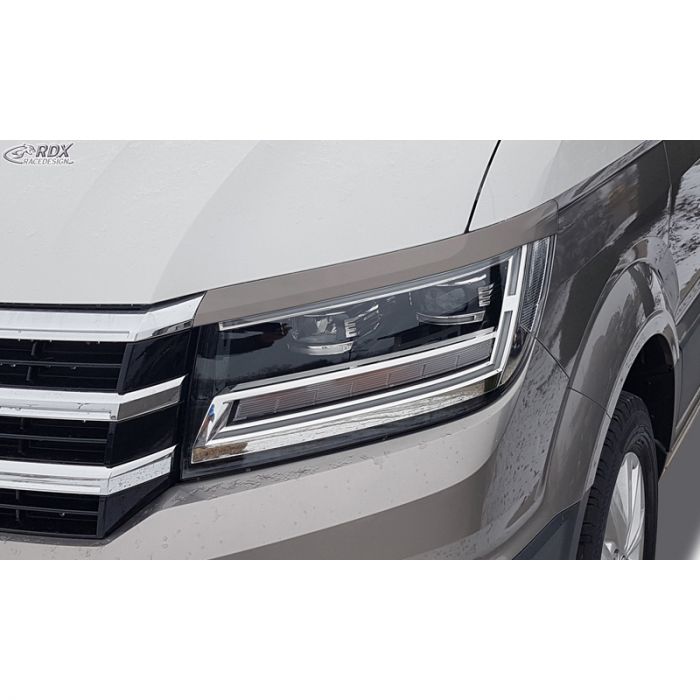 Head light spoilers  Volkswagen Crafter & MAN TGE 2017- (ABS)