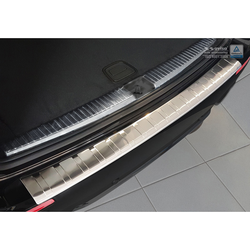 RVS Achterbumperprotector  Mercedes E-Klasse W213 Kombi 2016- 'Ribs'