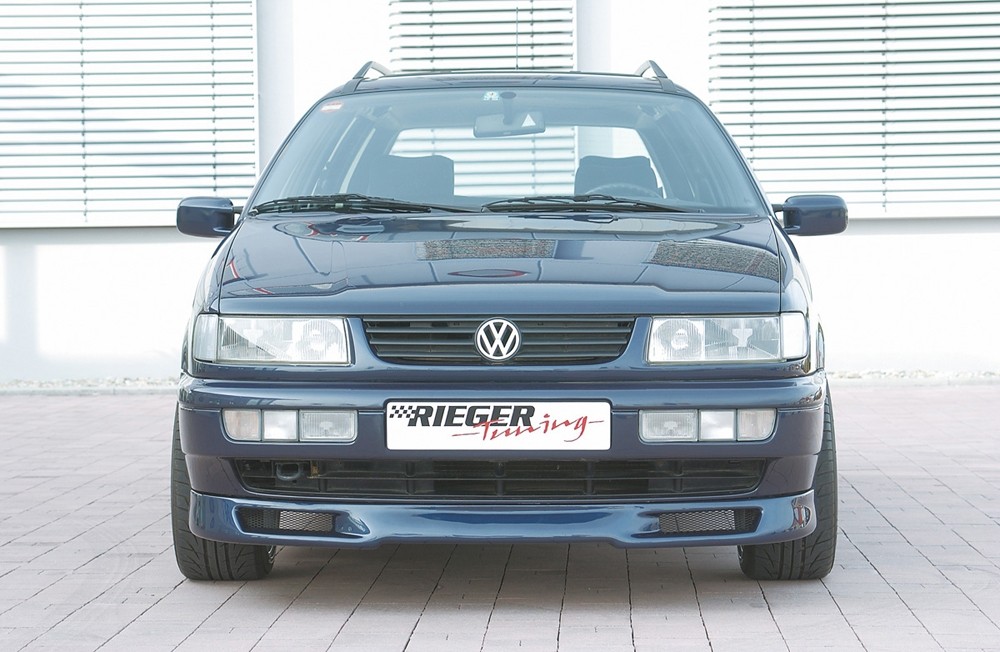 Voorspoilerlip achter VW Passat 35i Rieger