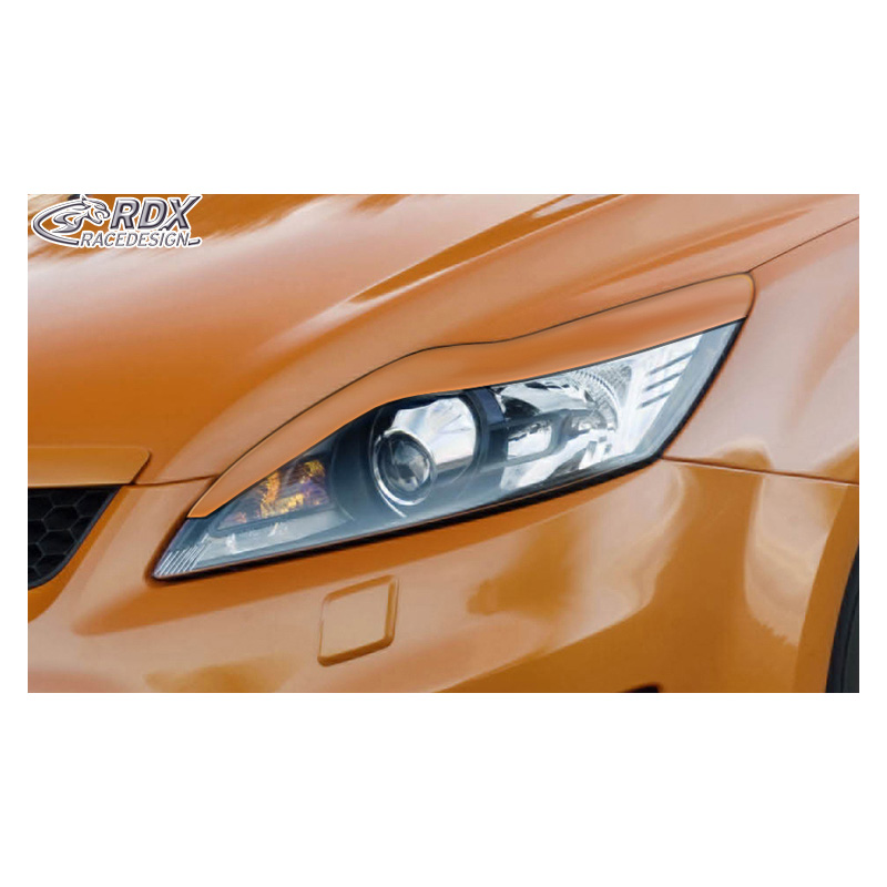 Koplampspoilers  Ford Focus II Facelift 2008-2011 (ABS)