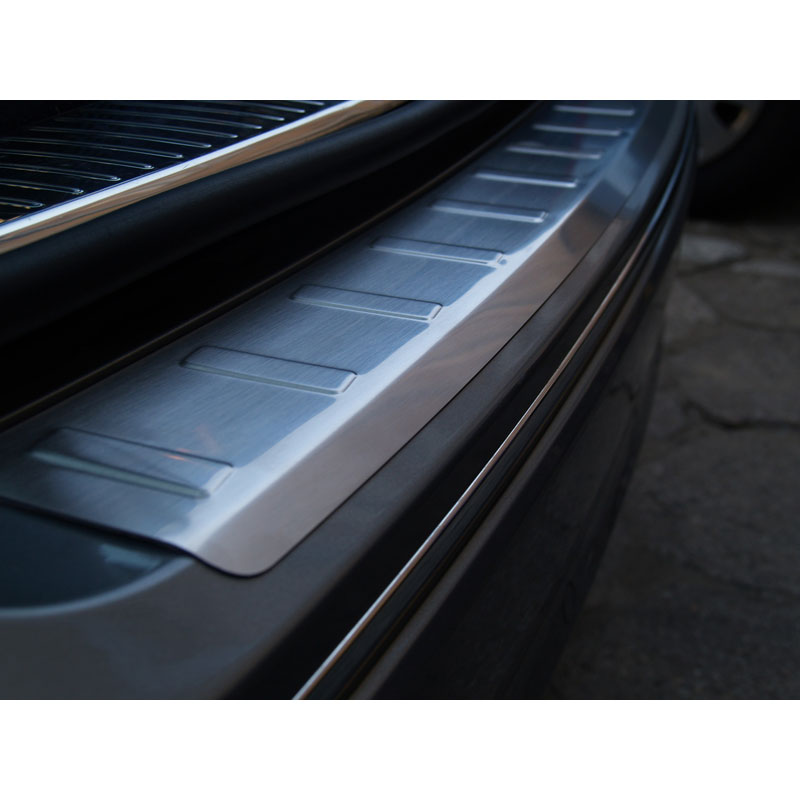 Stainless Steel Rear bumper protector  Volkswagen Passat 3BG Variant 2000-2005 'Ribs'