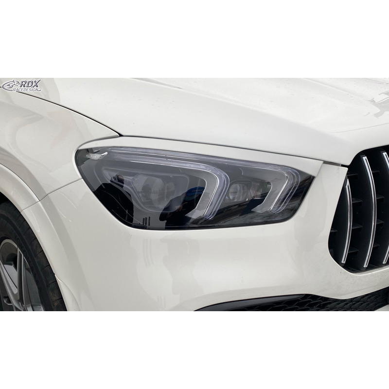 Koplampspoilers  Mercedes GLE (X167) 2018- (ABS)