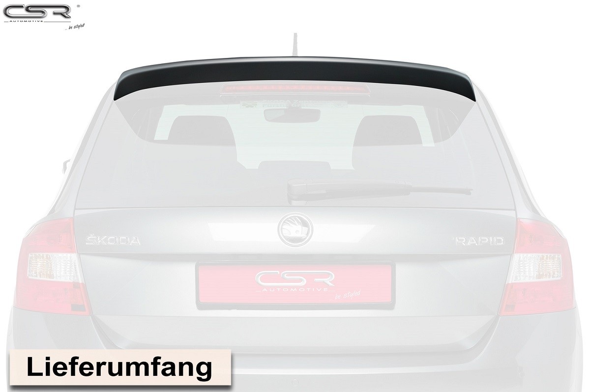 Achterspoiler Dakspoiler Skoda Rapid NH Spaceback 2013