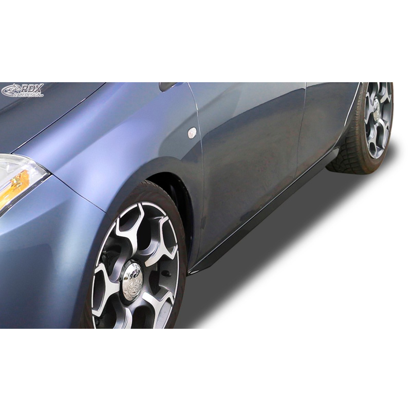 Side skirts 'Slim'  Fiat Bravo 2007-2014 (ABS glossy black)