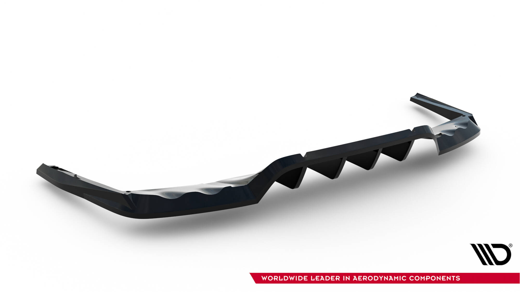 Achter Diffuser Mercedes-AMG GLC 43 X254 Maxton Glanzend zwart