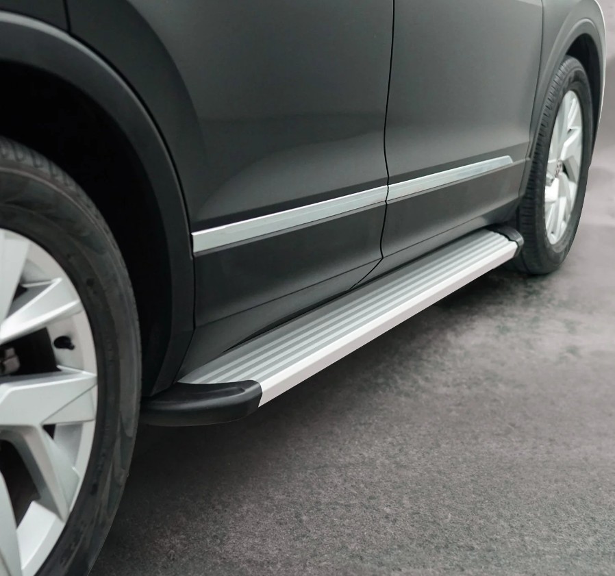Treeplanken voor Mercedes M-Klasse W163 98-05 aluminium