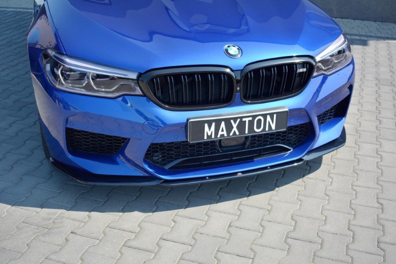 Voorspoiler BMW M5 F90 V.2 Glanzend Zwart