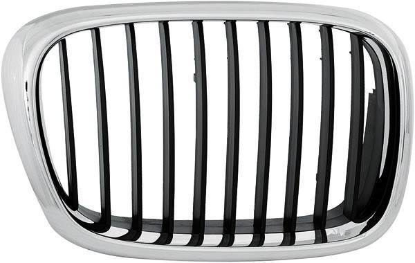 Grill links BMW E39 01.03 Chroom/ZWART