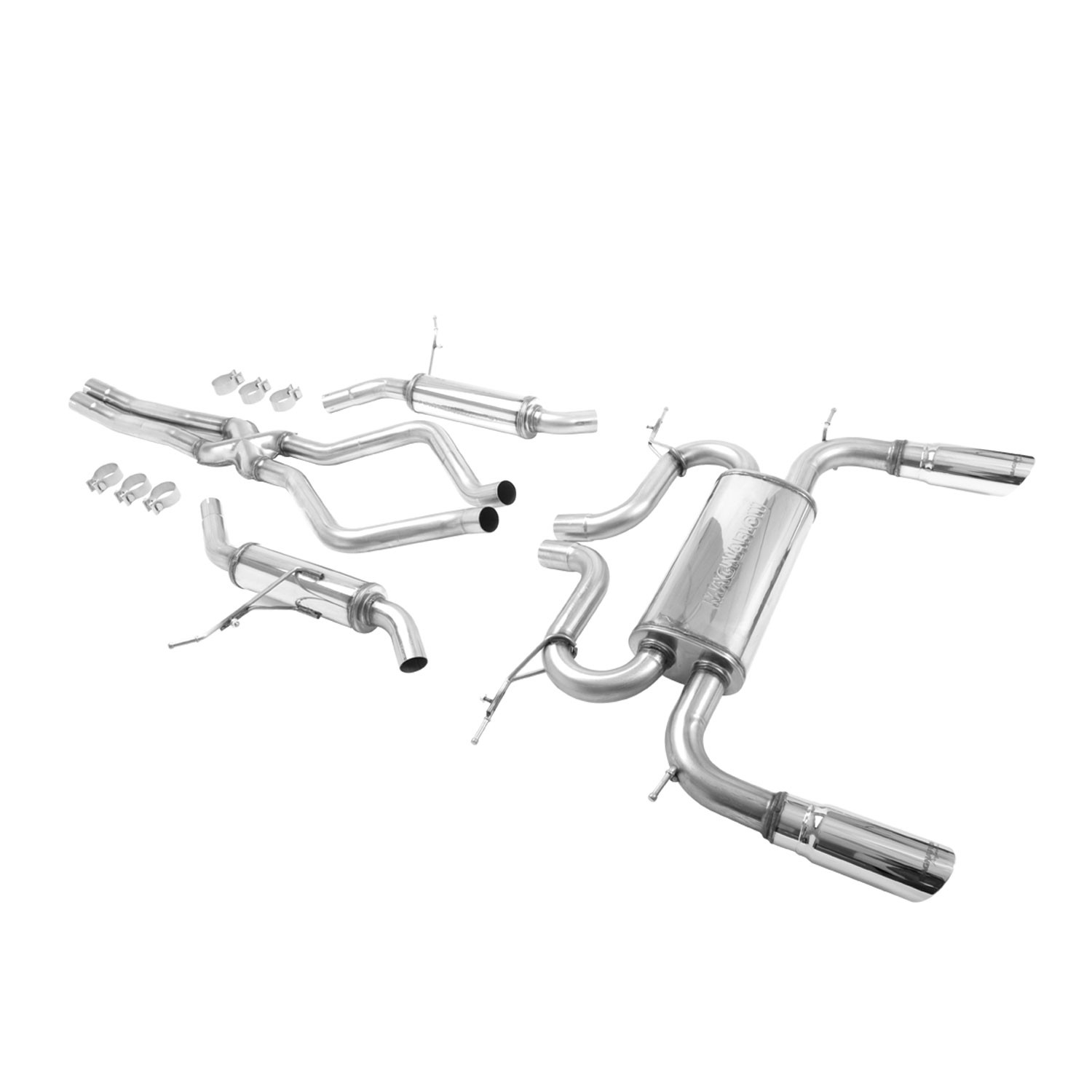 Land Rover Cat-Back 03-05 Range Rover HSE 4.4L Magnaflow EXOT