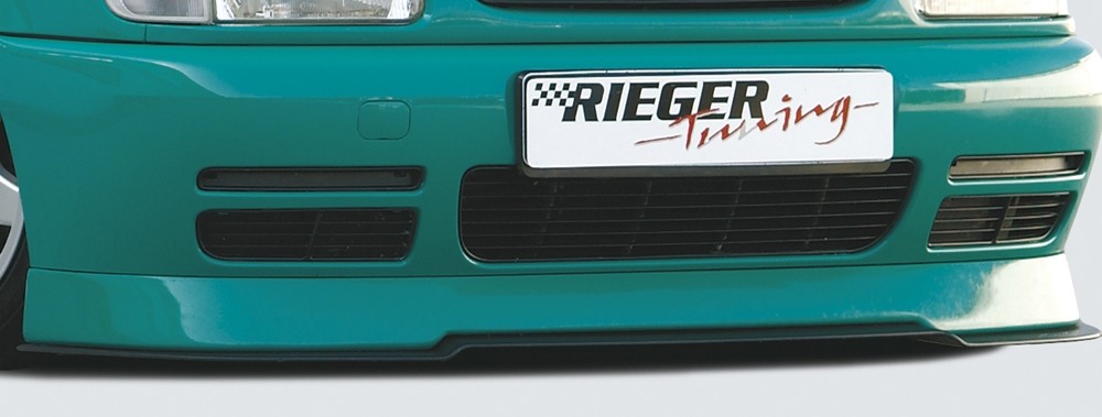 Voorspoilerlip vlak VW Polo 6N met styling pakket Rieger