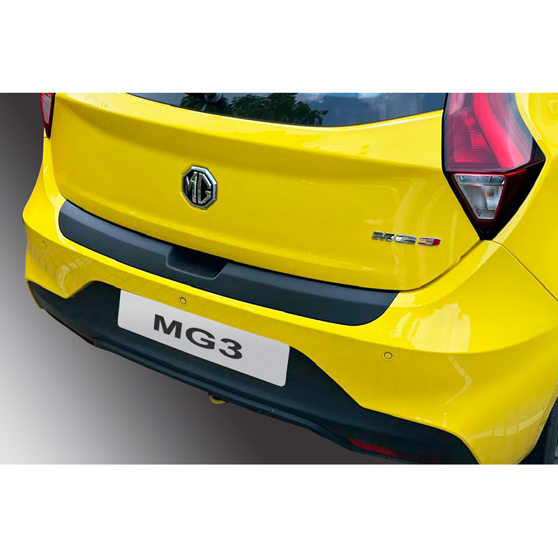 ABS Rear bumper protector  MG 3 Facelift 2018-2023 Black