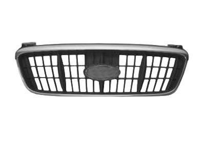 grille, chroom/zwart Hyundai Elantra, 2000-2003