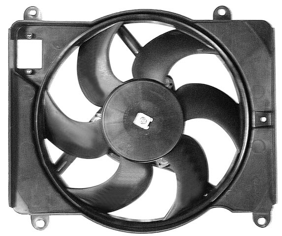 Radiator FAN COMPLEET PUNTO 93-99 1.2/1.6 -AC