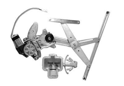 raammechanisme, incl motor, 2 en 4 drs, voorportier, links Toyot