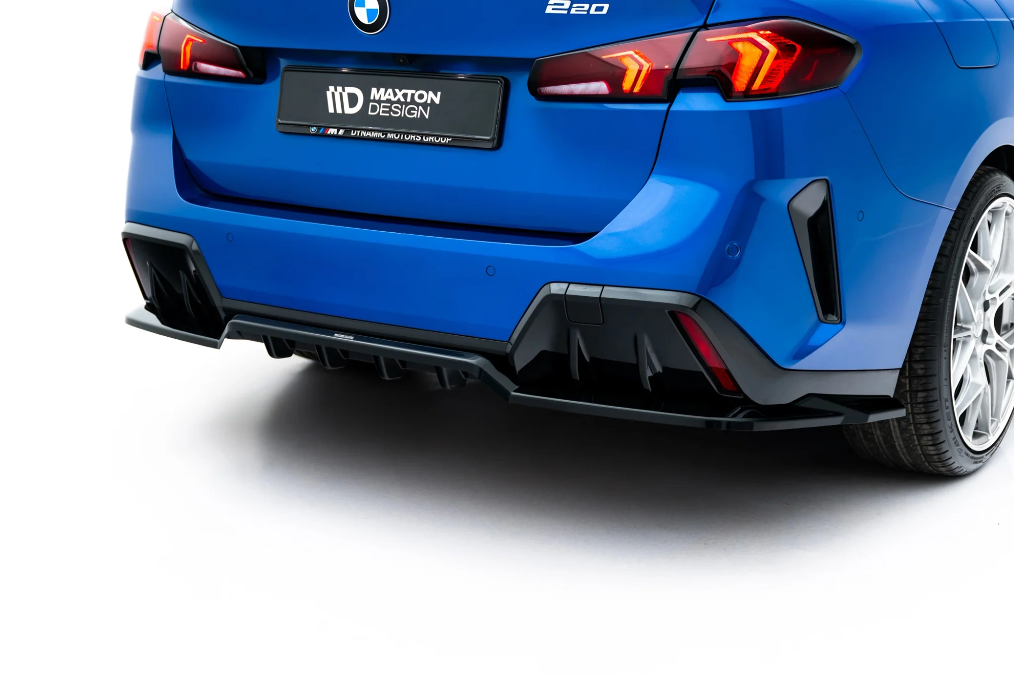 Diffuser BMW 2 M-Pack Gran Coupé F74 Maxton Glanzend Zwart