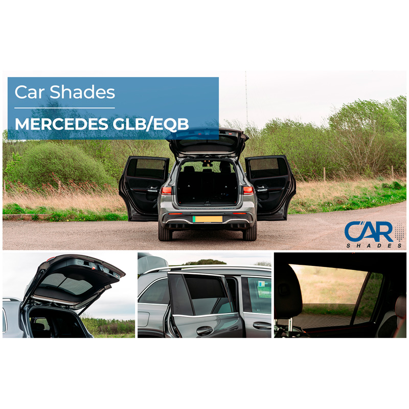 Set Car Shades  Mercedes GLB (X247) 2019- & EQB (X243) 2021- (6-pieces)