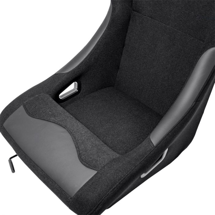 Sportstoel 'BW' - Zwart - Vaste rugleuning - incl. sledes