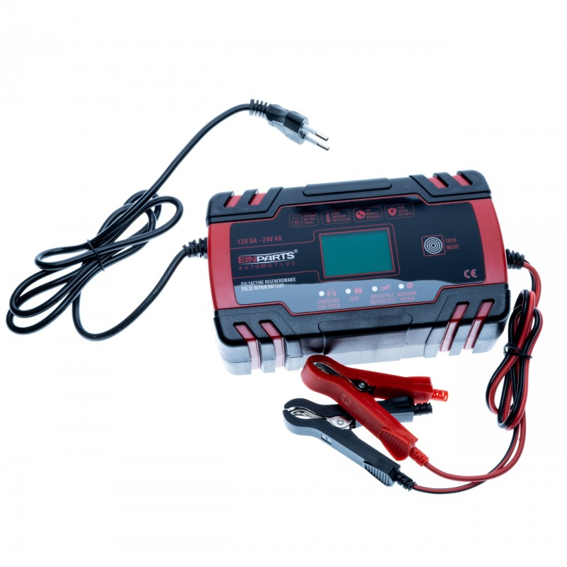EPCBC02 8A 12/24V BATTERY CHARGER WITH BATTERY REPAIR FUNCTION