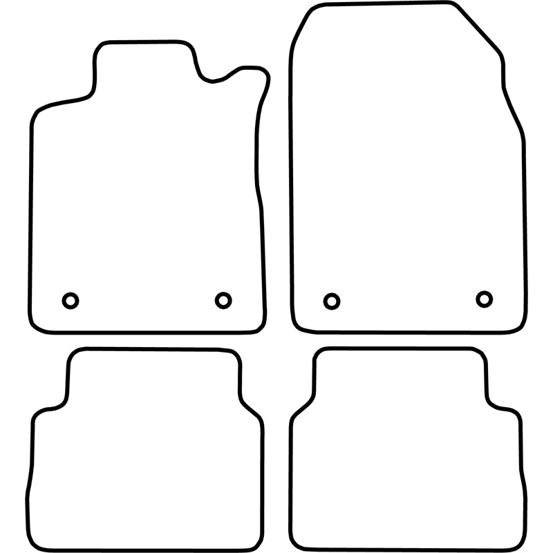 Automatten  Opel Vectra C 2004-2009