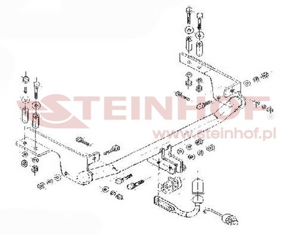 Trekhaak Fiat Punto II 3/5D 06/2003-2010
