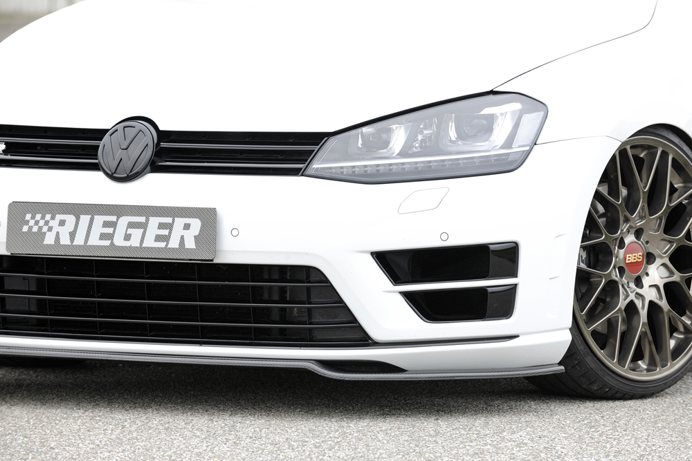 Voorspoiler VW Golf VII R Echt Carbon