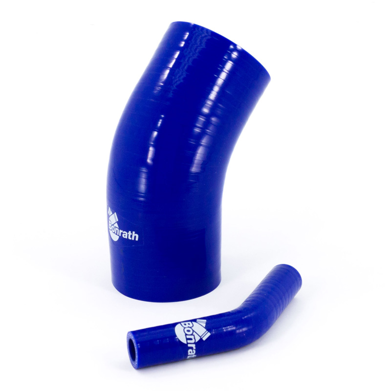 Bonrath Silicon hose 45 degree Elbow - Length:50mm - Ø13mm