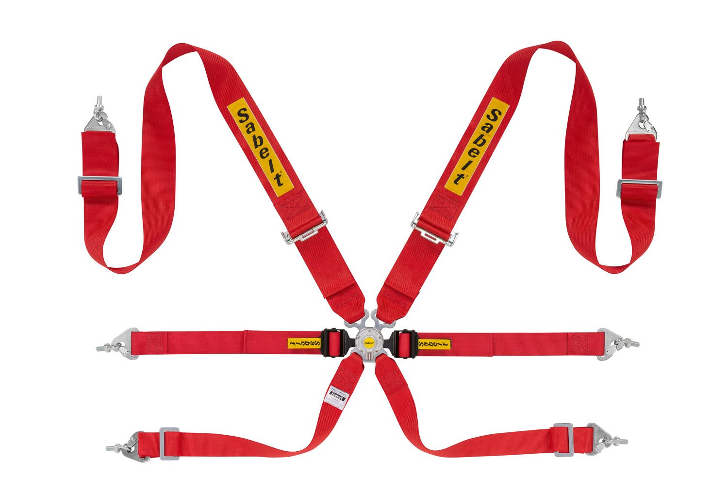 Sabelt Gordel 4 Punts Steel 3 Inch-2 Inch