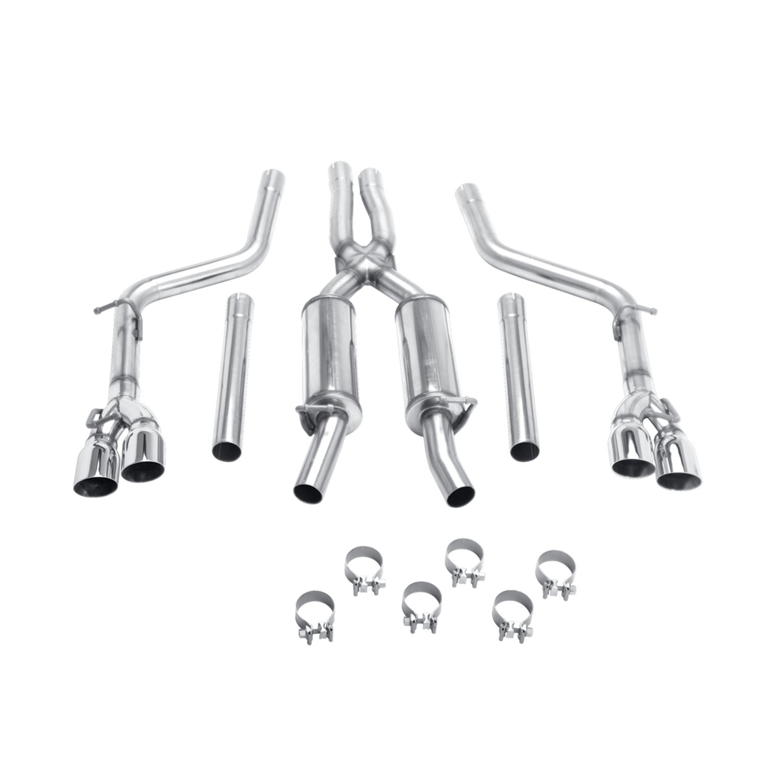 Dodge Cat-Back 09 Challenger R/T Comp quad Magnaflow Cat-Back