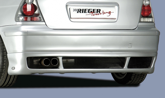 Achterbumper Diffusor BMW E46 compact Rieger