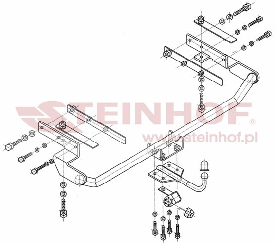 Trekhaak Fiat Stilo 3D 10/2001-2010