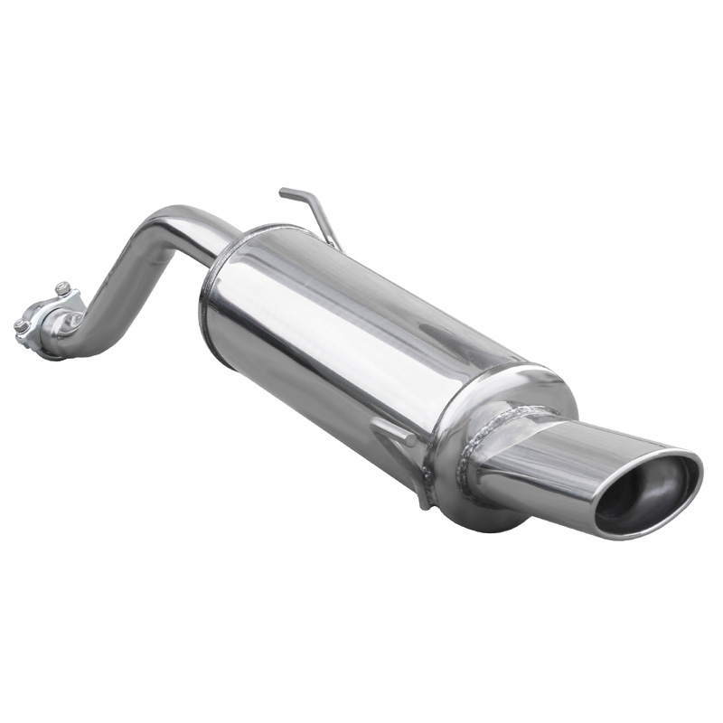 100% Inox Sport Exhaust  Alfa Romeo Mito 1.4TB QV (170HP) 2009- Ø55mm 120x80mm