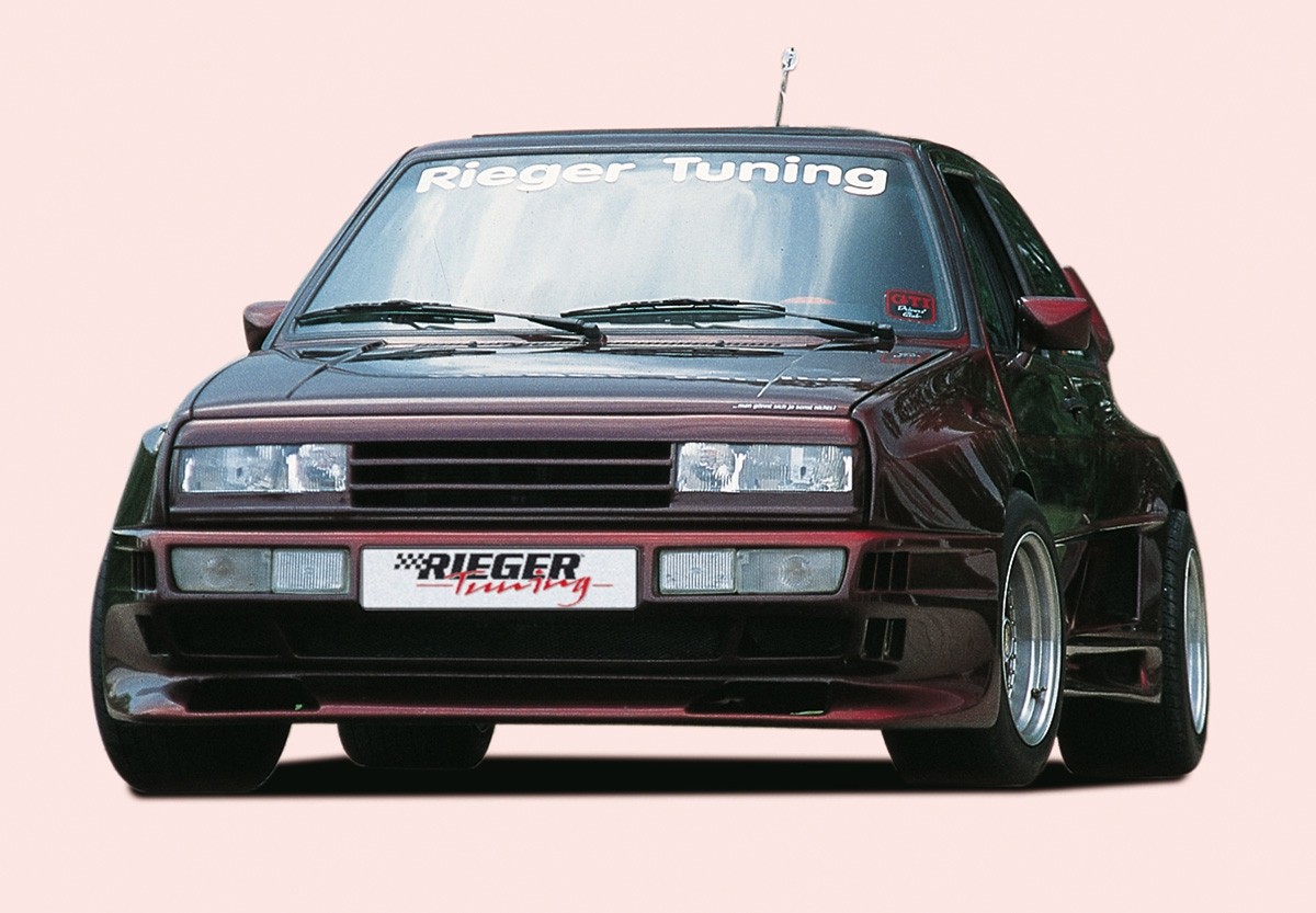Frontbumper Breedversie ll VW Golf II Polyester Rieger