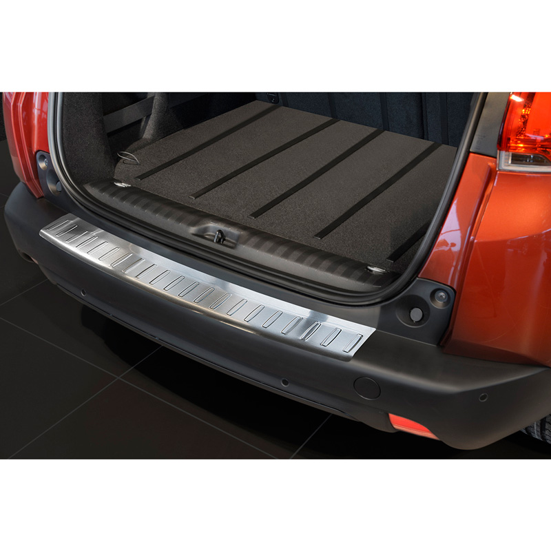 Stainless Steel Rear bumper protector  Peugeot 2008 2013-2019 'Ribs'