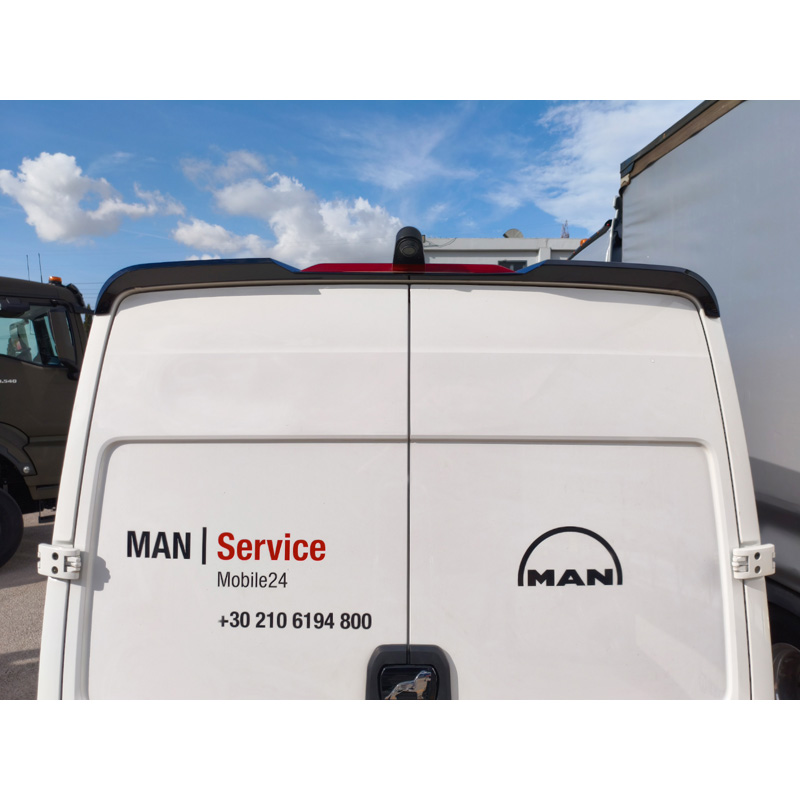 Motordrome Dakspoiler V.1  Volkswagen Crafter II (H2) 2016- & MAN TGE (H2) 2017- (PU)