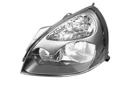 koplamp, H1+H7, elektr verstelb, binnen zwart, links Renault Cli
