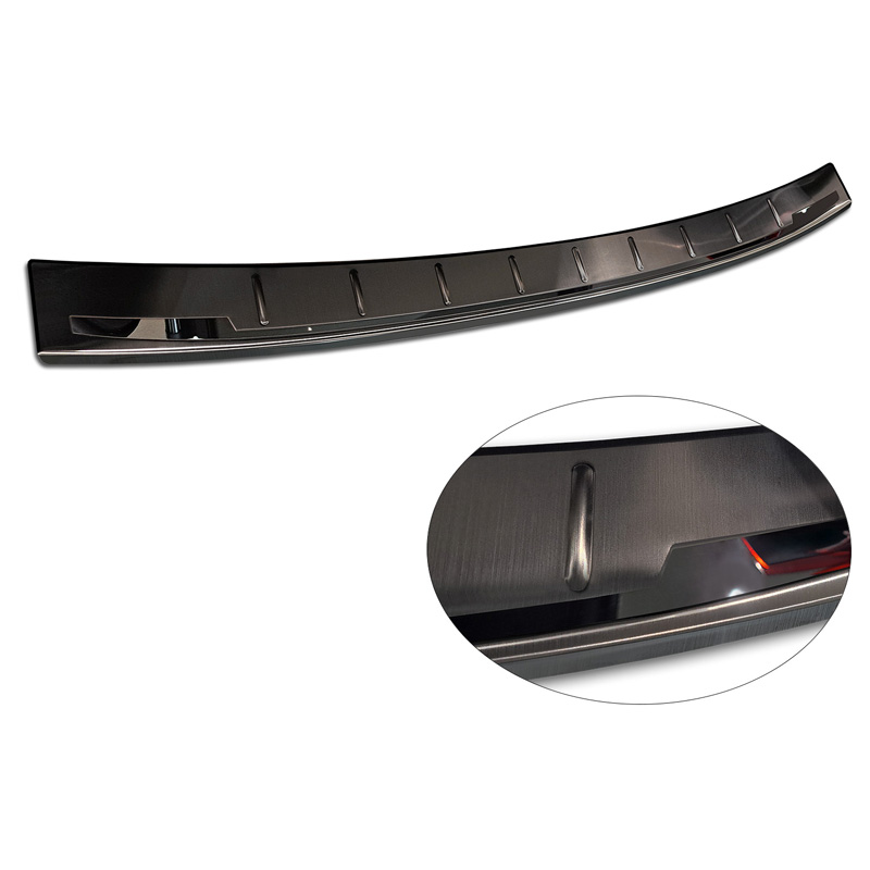 Avisa Black Stainless Steel Rear bumper protector  Mazda CX-60 (KH_) 2022- 'Shadow Premium'