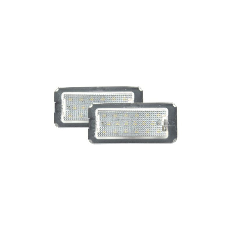 Set LED Nummerplaatverlichting  Fiat 500 2007-2015 & 2015-