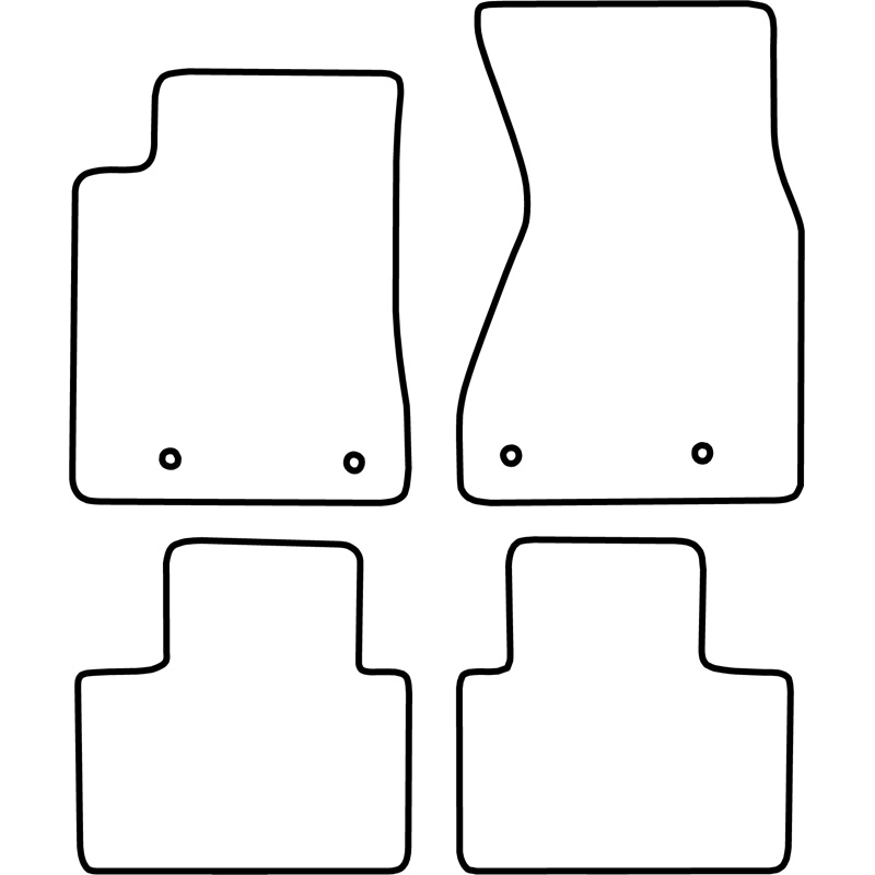 Automatten  Audi A8 1994-2002