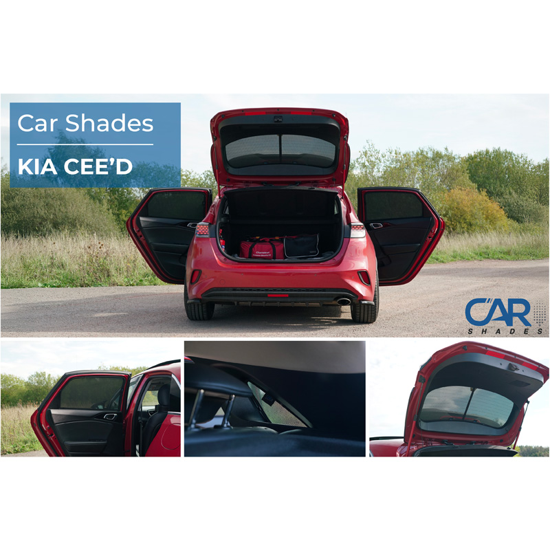 Set Car Shades  Kia Cee'd (CD) 5 doors 2018- (6-pieces)