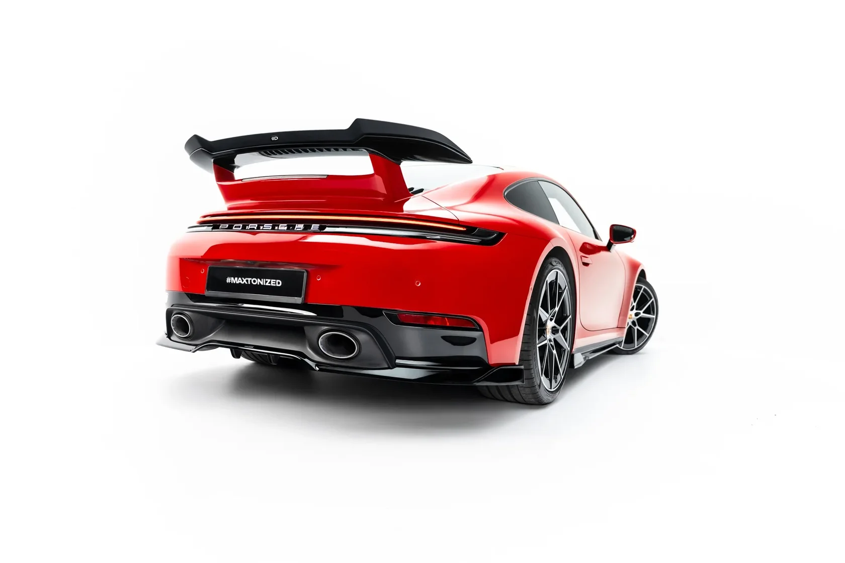 Canards Porsche 911 Carrera 992 Aero Pack Maxton Glans Zwart