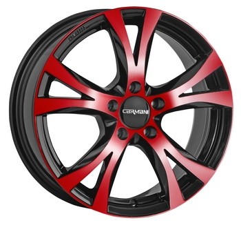 Velgen Carmani 9 Compete Red 6.5x16 5x112 ET42