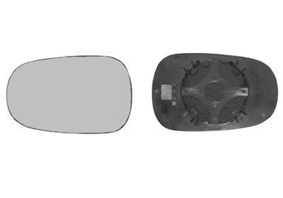 spiegelglas, bol glas, rechts, 01/1994-Renault Clio, 1990-1998