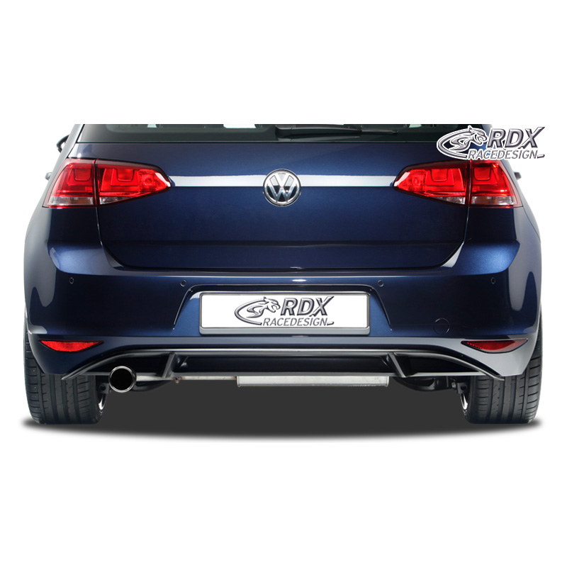 Rear bumper skirt 'Diffusor'  Volkswagen Golf VII HB 3/5-doors 2012- excl. GTi/GTD (PUR)