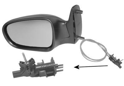 spiegel, bol glas, rechts Ford Galaxy, 2000-2006