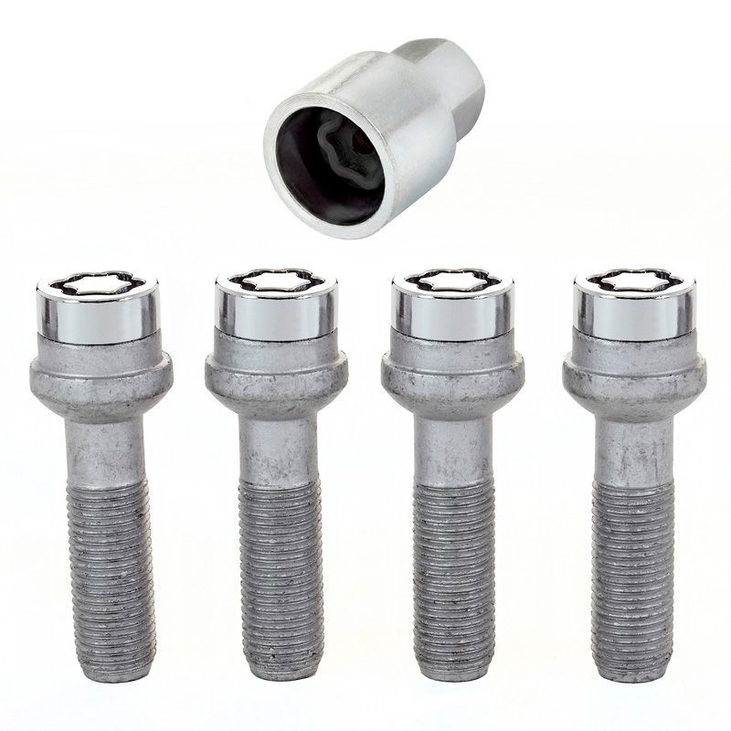 McGard Wheel locking bolts M14x1.50 - Round-Head R12 - Length 34,5mm (17mm hex)