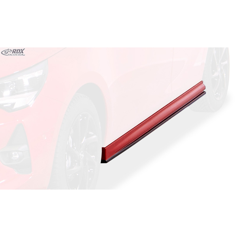 Side skirts  Opel Corsa F 2019- 'Edition' (ABS)