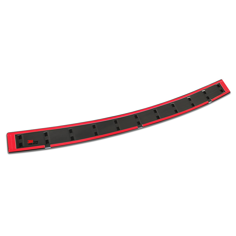 Zwart RVS Achterbumperprotector  Mercedes GLC (X253) 2015-2019 & Facelift 2019- 'STRONG EDITION'