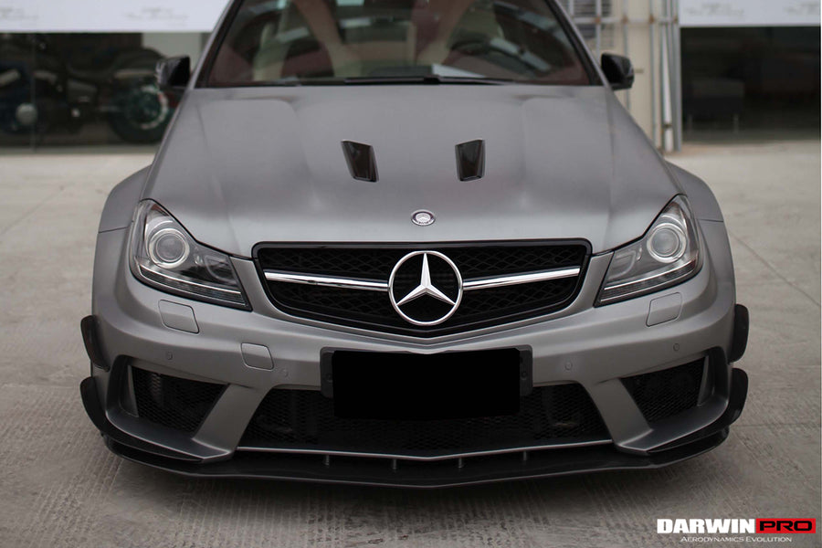 Mercedes Benz W204 C63 AMG BKSS Style Carbon Motorkap 2012-2014