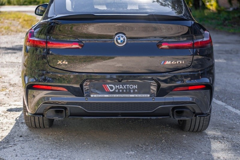 Achterzij Spoilers BMW X4 M-Pack G02 Glanzend Zwart